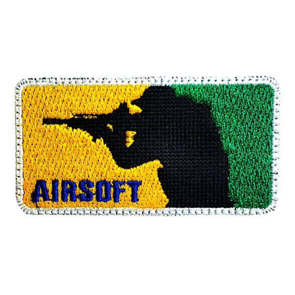 Patch Bordado Airsoft Colorido