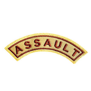 Patch Bordado Manicaca Assault Tan