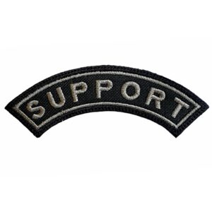 Patch Bordado Manicaca Suporte Preto