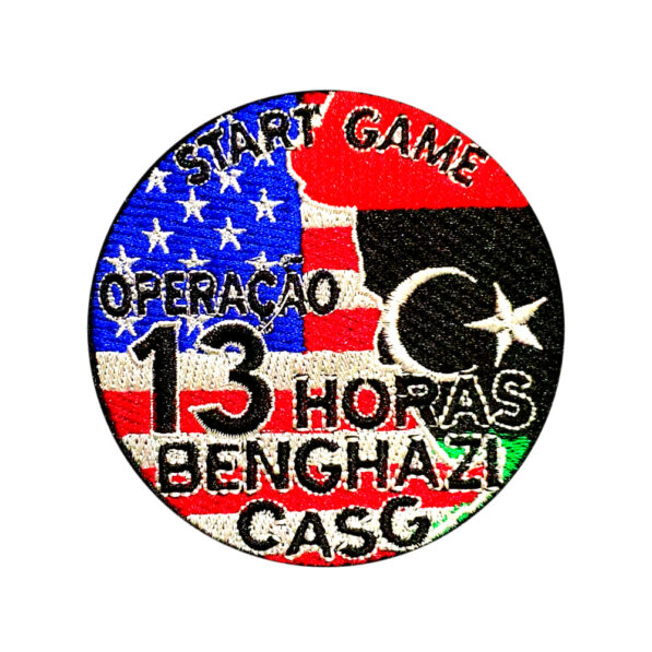 Patch Bordado Operação 13Horas