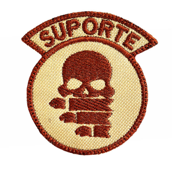 Patch Bordado Suporte Tan