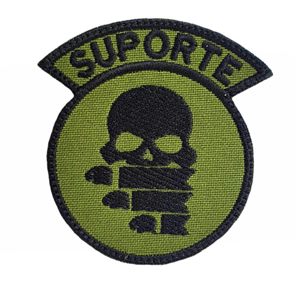 Patch Bordado Suporte Verde