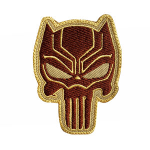 Patch Bordado Justiceiro Panther Tan