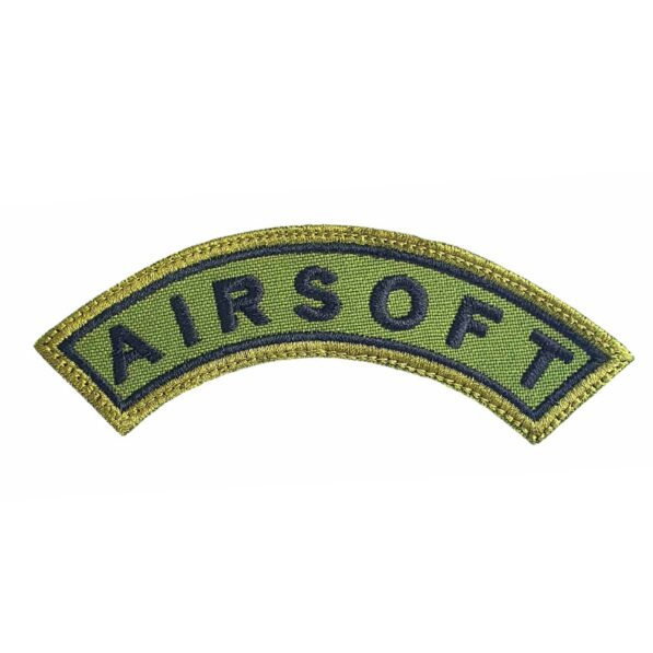 Patch Bordado Manicaca Airsoft Verde