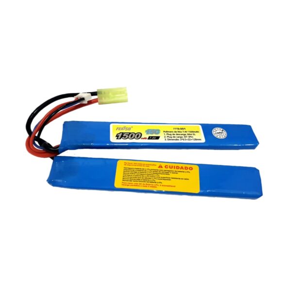 Bateria Lipo 7.4v 1500mAh/15C - Feasso FFB001