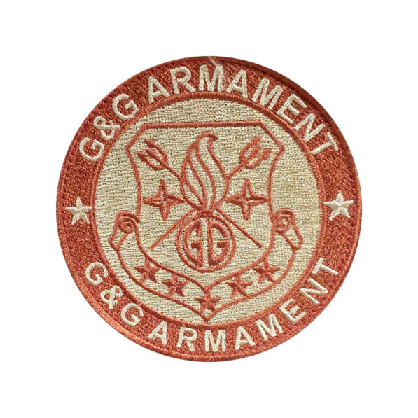 Patch Bordado G&G Tan