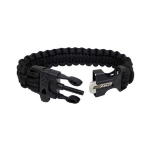 Pulseira de Sobrevivência Paracord Action Ntk com Pederneira e Apito