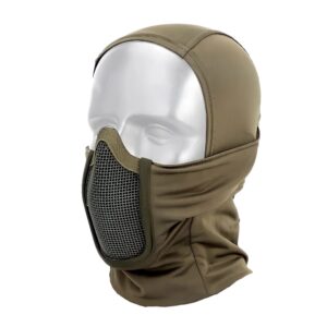 Balaclava Com Tela De Proteção - Verde