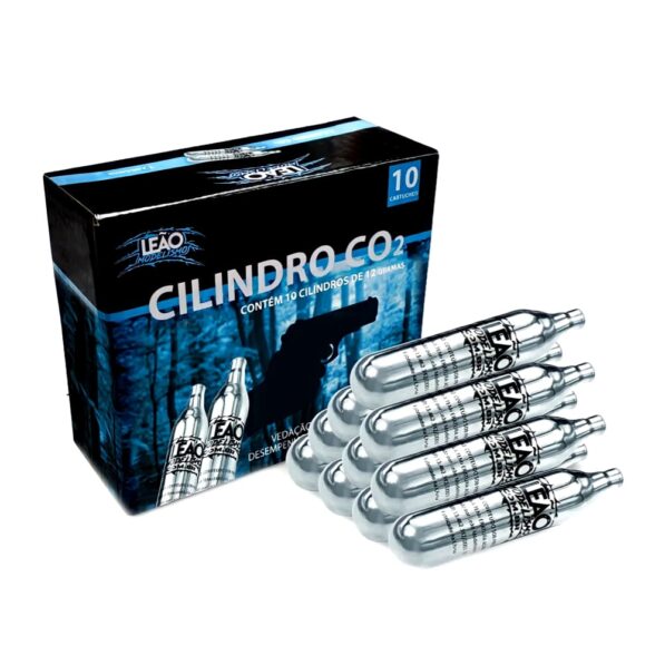 Cilindro CO2 - Caixa com 10UN