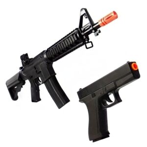 Airsoft Kit VG - Rifle M4A1 e Pistola.V307 Springer