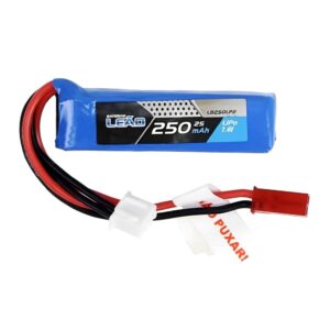 Bateria LiPO Ultra 7.4v 250mAh 20c - Leão para Pistola AEP