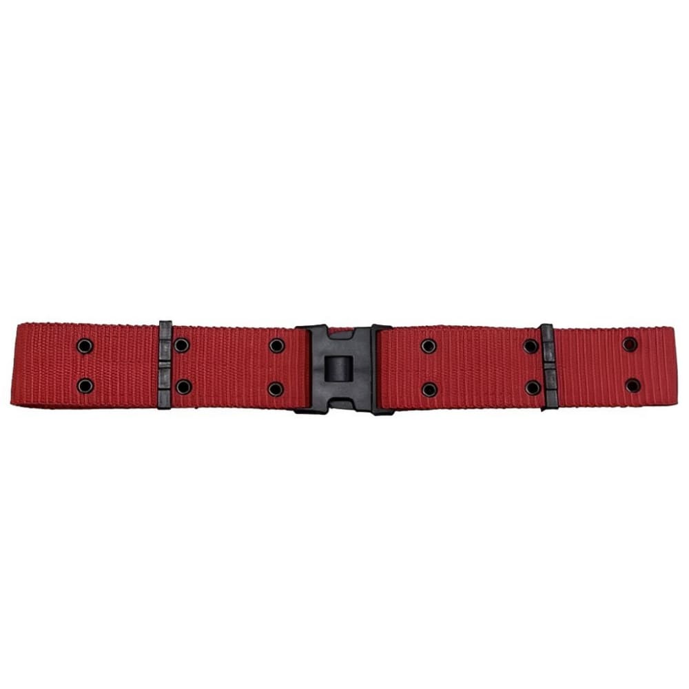 Cinto N.A Fivela Padrão Vermelho - Imagem 2