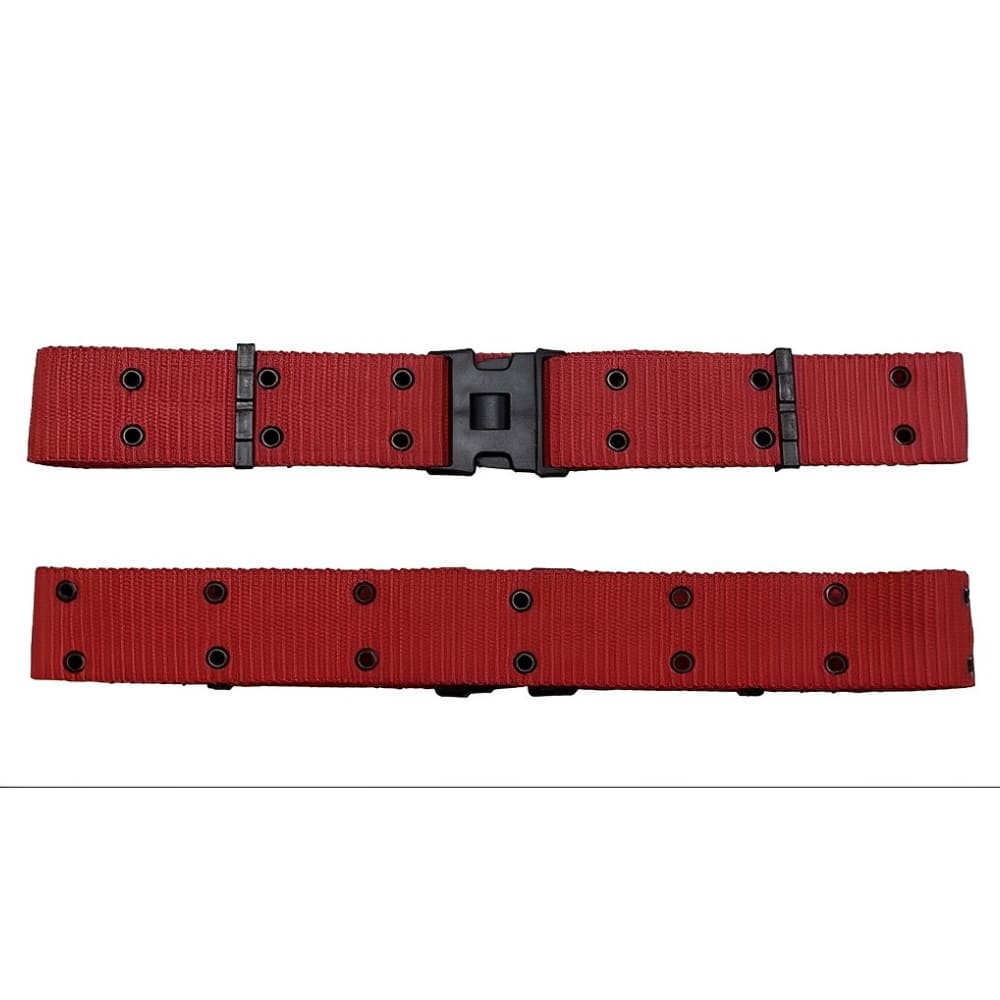 Cinto N.A Fivela Padrão Vermelho - Imagem 3