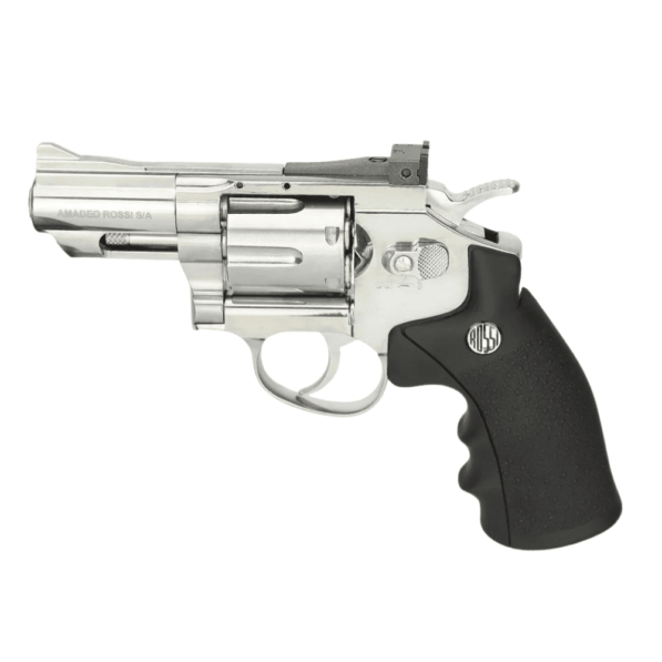 Airgun Revolver Niquelado Full Metal 708S 2POL CO2 4,5mm - Image 5