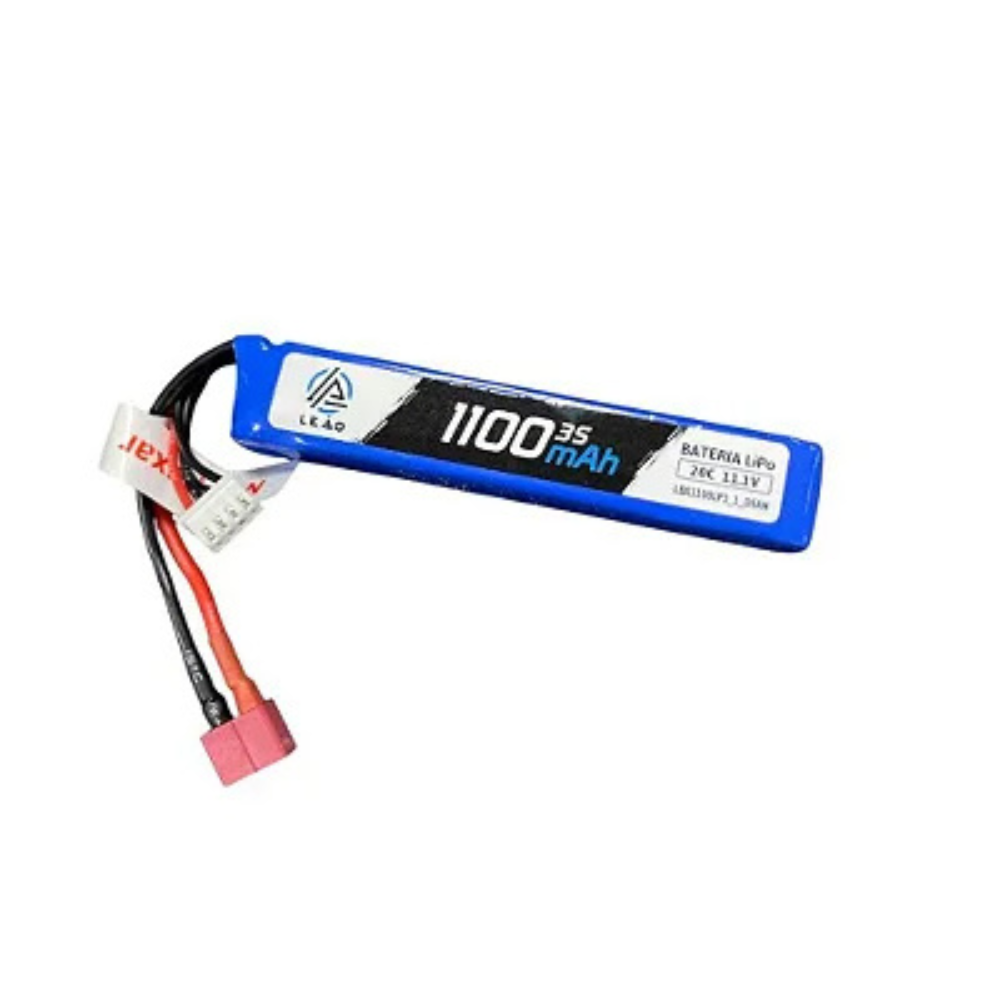 Bateria Lipo 11.1V/3S(1 pack) - 1100mAh - 20C/40C - DEAN Leão