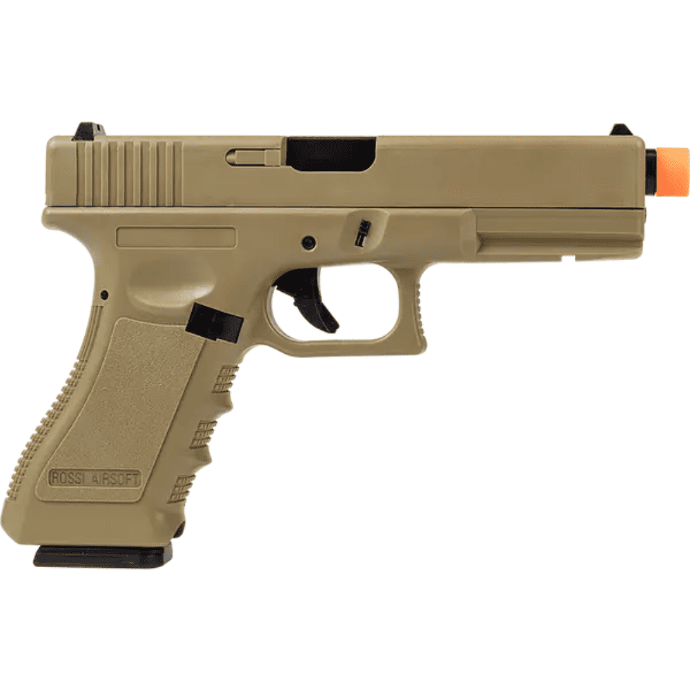Airsoft Pistola VG V17 Tan Gás Blowback 6.0mm CB898