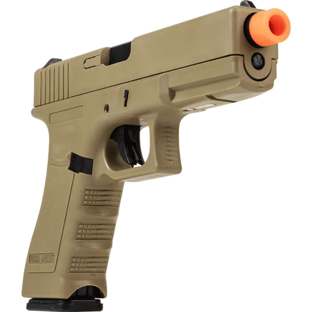 Airsoft Pistola VG V17 Tan Gás Blowback 6.0mm CB898 - Imagem 4