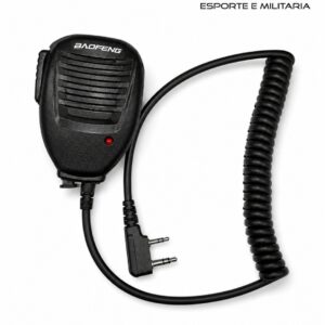 Microfone Ptt Externo Radio Baofeng