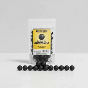Esfera de Borracha Preta Cal .50 Emb. c/ 50un - Rossi