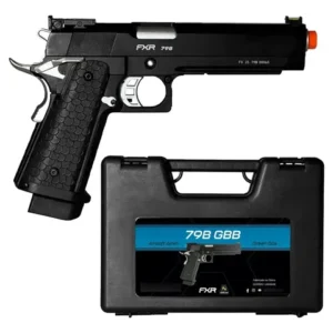 Airsoft Pistola 1911 Hi-Capa Custom Double Bell 79B GBB FXR