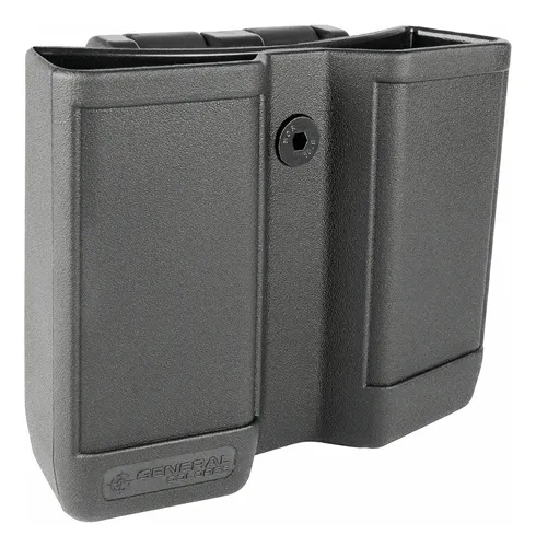 Porta Carregador Duplo Fast General Coldres - Preto