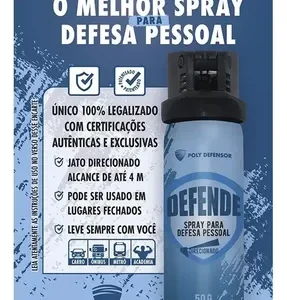 Spray para Defesa Pessoal Defende Direcionado 50g