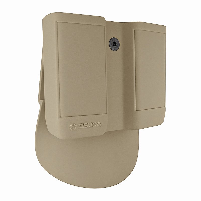 Porta Carregador Duplo Paddle Bélica Coyote/ Tan