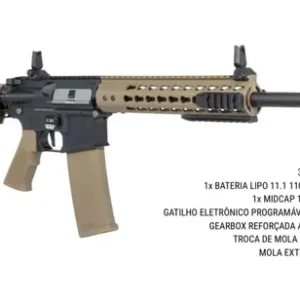 Airsoft Rifle M4 SA-F02 FLEX HAL ETU Gen.2 LEAO - Half-Tan Specna Arms