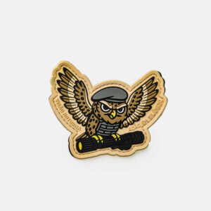 PATCH INVICTUS COLEÇÃO INSTINTO ALPHA CORUJA-BURAQUEIRA COYOTE