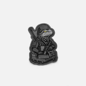 PATCH INVICTUS COLEÇÃO INSTINTO ALPHA LAGARTO TEIÚ CHUMBO
