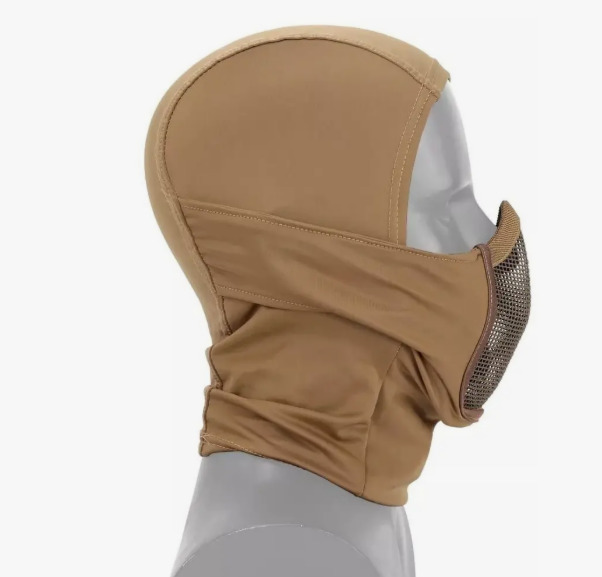 Balaclava Com Tela De Proteção - Tan - Imagem 2