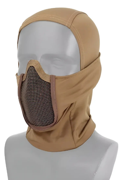 Balaclava Com Tela De Proteção - Tan - Imagem 6