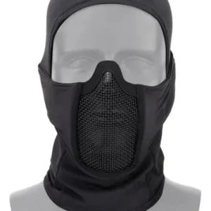 Balaclava Com Tela De Proteção - Preta
