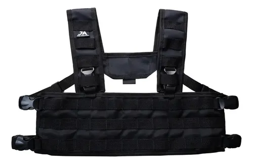 Chest Rig Modular S/ Acessórios Preto JA