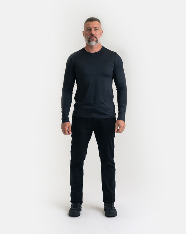 Camisa Segunda Pele Invictus THERMO Masculino Preto - Imagem 2